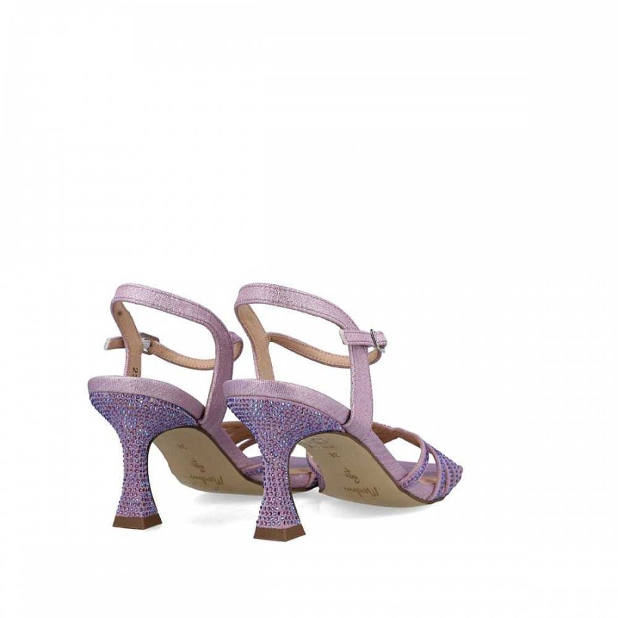 Women Calzaro Heeled shoes | Sandal 23869 Sagitarius Mauve Lilac