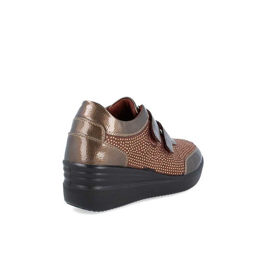 Women Calzaro Lace-up shoes | Comfort Shoe 18847 Taupe