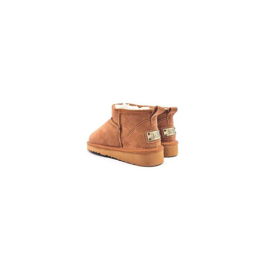 Woman Calzaro Casual|Fur boots | Cies Camel Australian Fur Boot