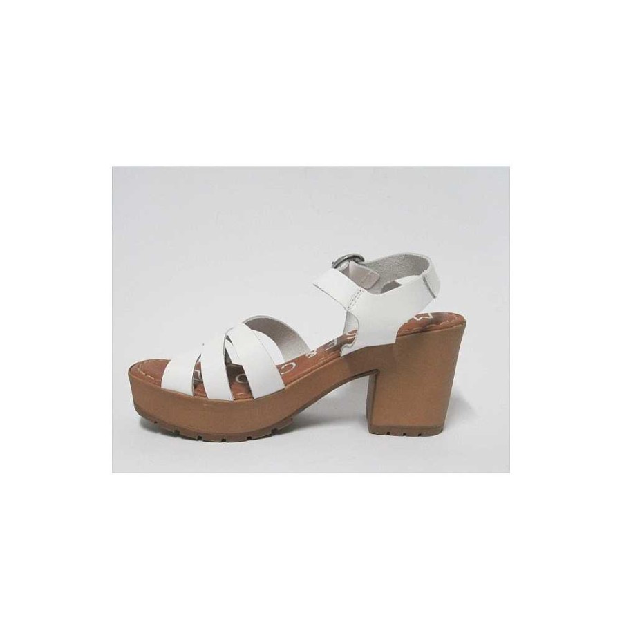 Women Calzaro Sandals | White Sport Tonic Heeled Sandal