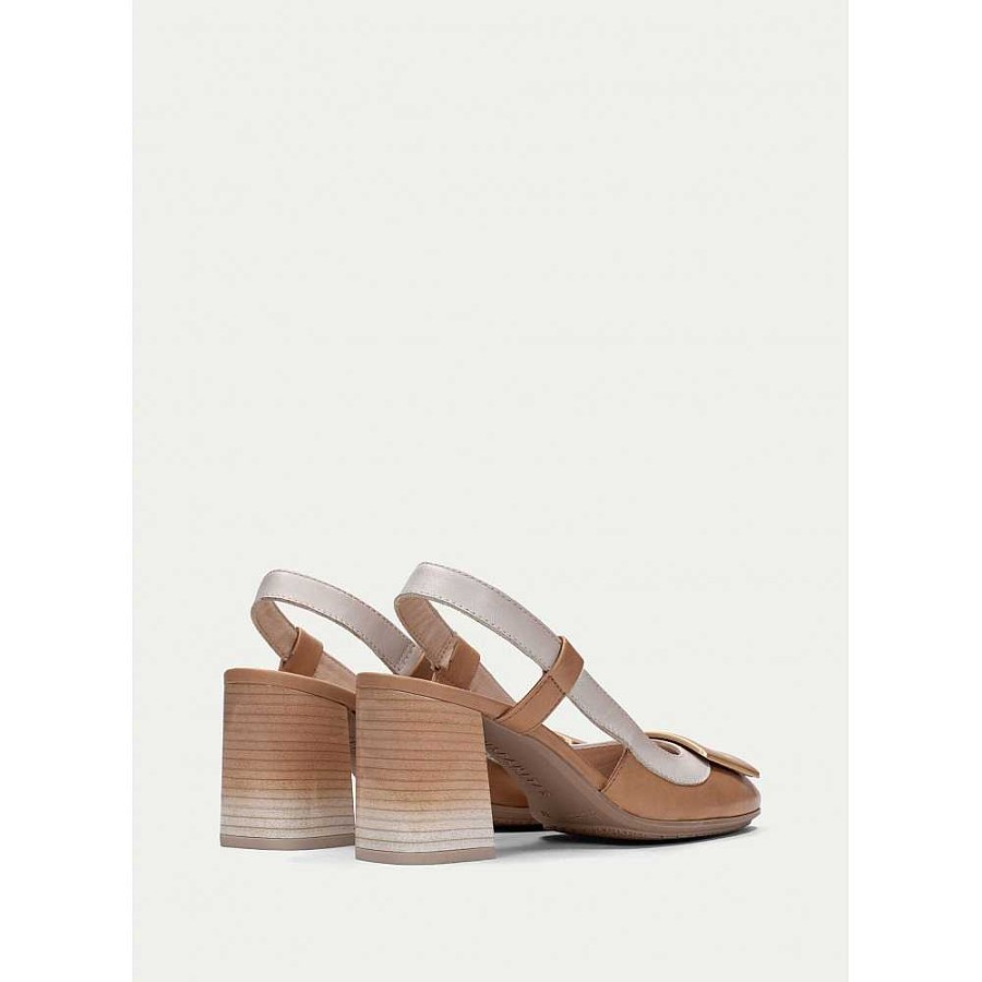 Women Calzaro Heeled shoes | Undercut 232668 Australia Camel.