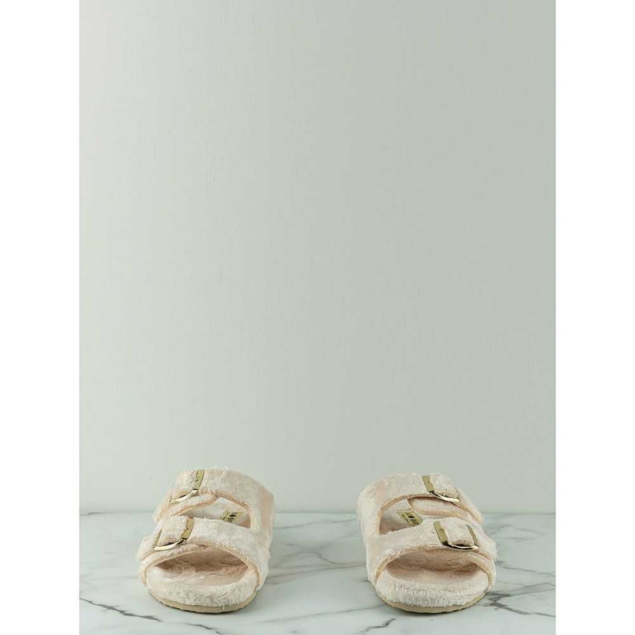 Woman Calzaro Slippers | Bio House Slippers 78785 Beige