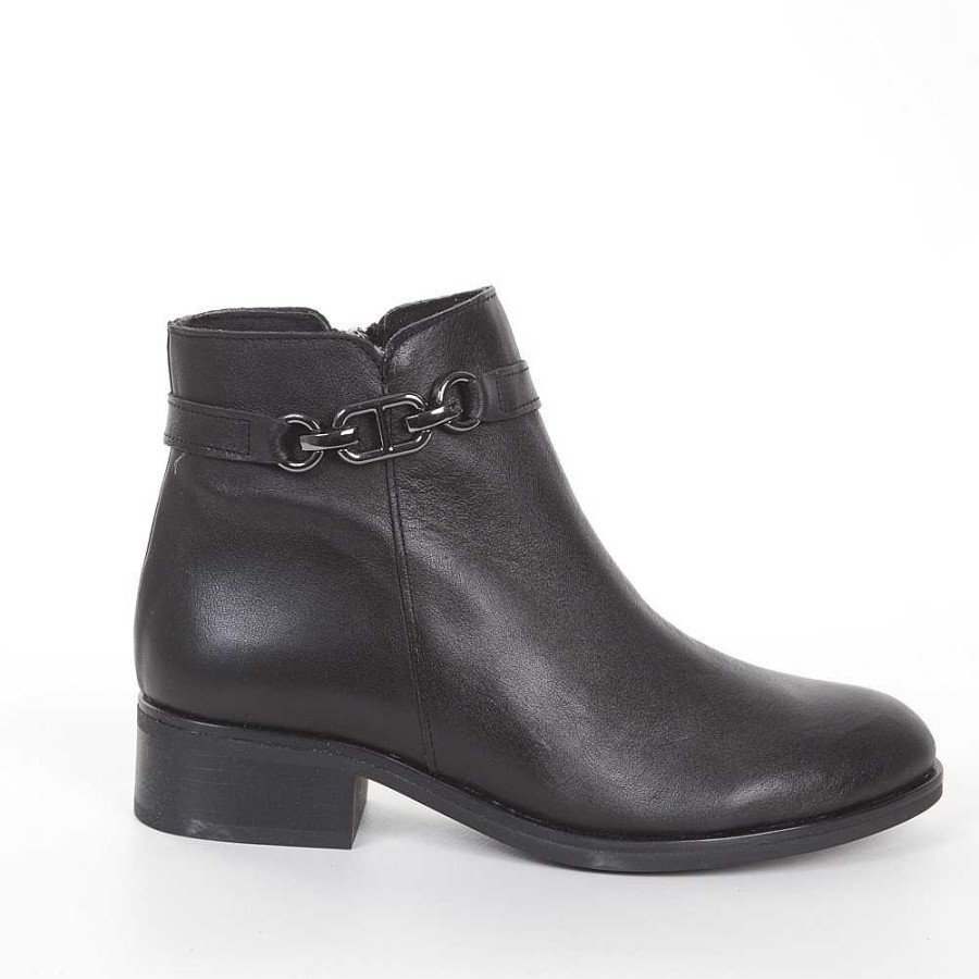 Women Calzaro Women's Boots and Ankle Boots|Low Boots and Ankle Boots | Boot 22 Black