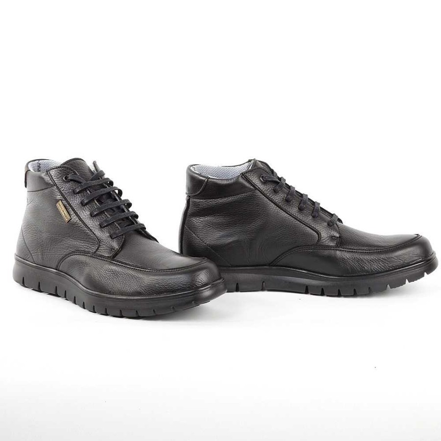 Men Calzaro Lace-up shoes|Boots | Alex 2150 Men's Lace-Up Boot Black