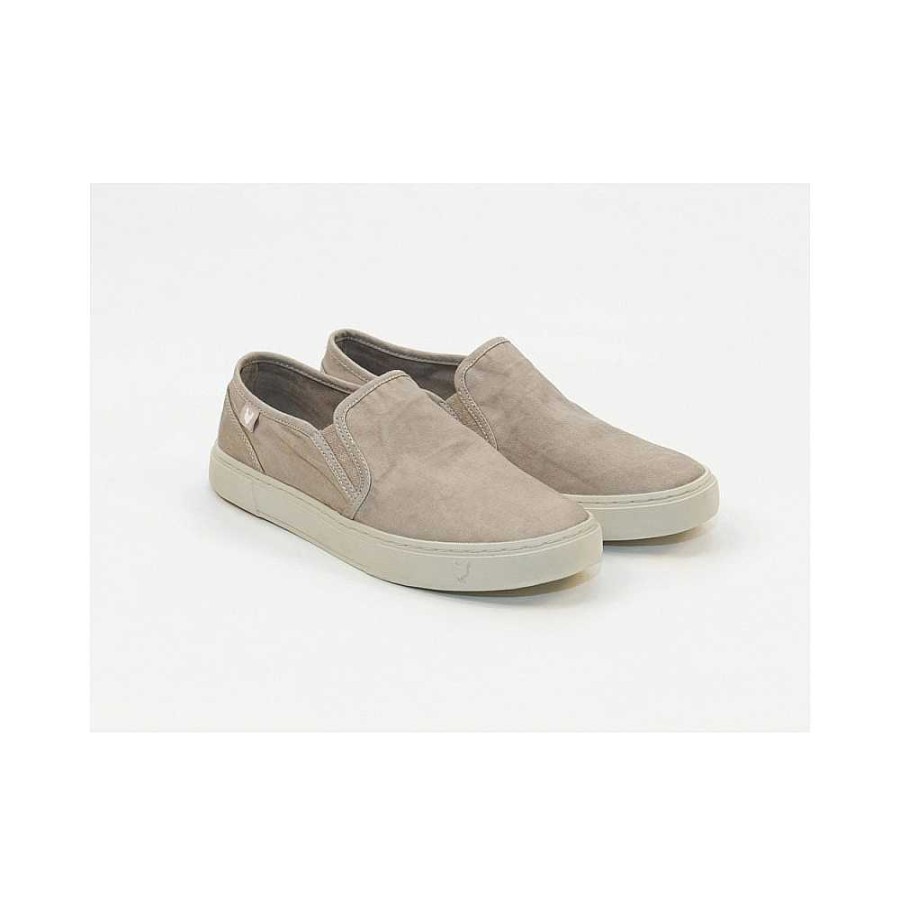 Men Calzaro Casual sneakers | Creta Beige Casual Moccasin Shoe