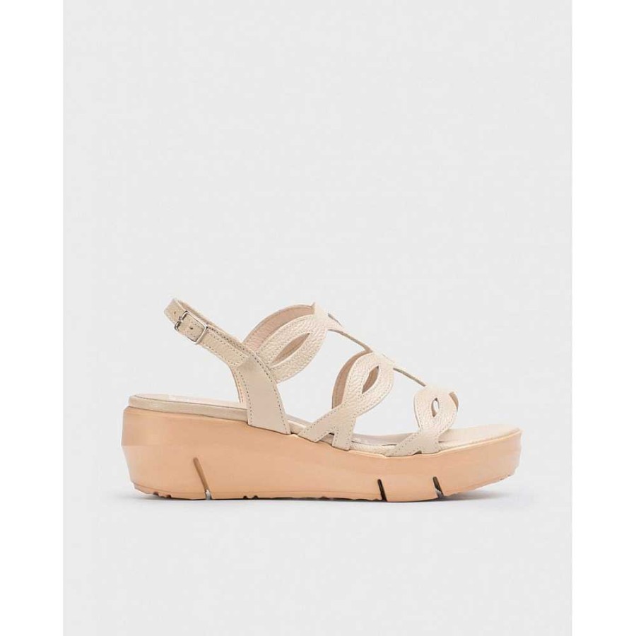 Women Calzaro Sandals | Sandal Fly 8261 Aloe Natural