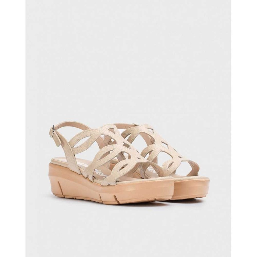 Women Calzaro Sandals | Sandal Fly 8261 Aloe Natural